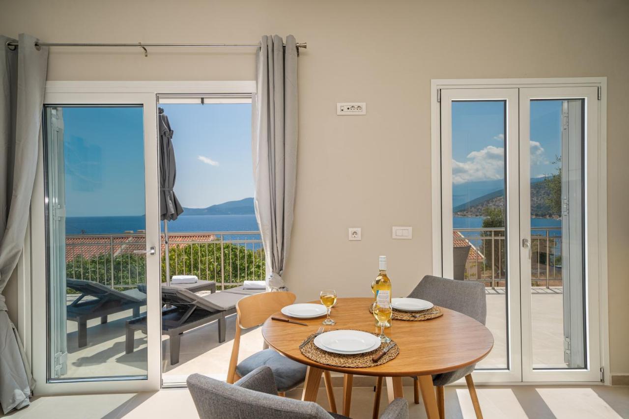 Maritina'S Apartments Amazing Sea View Αγία Ευφημία Εξωτερικό φωτογραφία