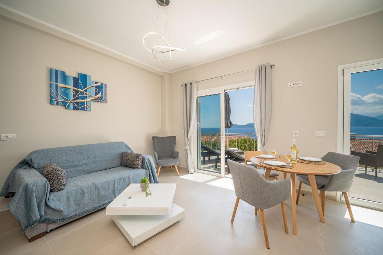 Maritina'S Apartments Amazing Sea View Αγία Ευφημία Εξωτερικό φωτογραφία